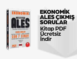 2024 ALES Ekonomik Seri Çıkmış Sorular Tamamı Çözümlü Son 7 Sınav